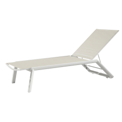 Baseino gultas RIVIERA balta-smėlio