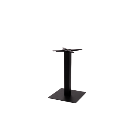 Kavinių staliukų pagrindas ALFA S 50x50 juoda