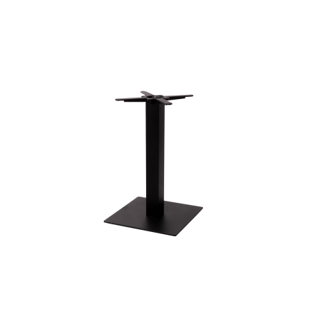 Kavinių staliukų pagrindas ALFA S 50x50 juoda