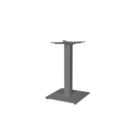 Kavinių staliukų pagrindas ALFA S 50x50 pilka