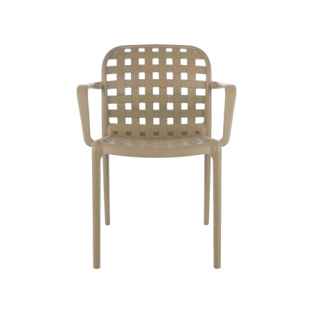 Kėdė lauko alaus sodams FILO smėlinė