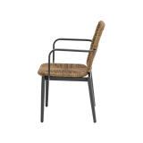 Technorataninė kėdė DIEGO ruda