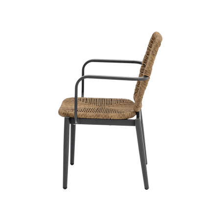 Technorataninė kėdė DIEGO ruda