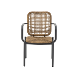 Technorataninė kėdė DIEGO ruda