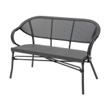 Technorataninis suolas CAMILLO BENCH grafito