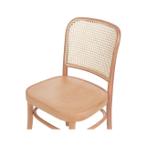 Medinė restorano kėdė LOOMI 811 Rattan natūrali