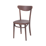 Medinė restorano kėdė BOOMERANG riešutinis