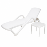 Plastikinis baseino gultas MARINA baltas