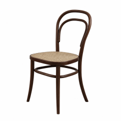 Medinė restorano kėdė ICONIC riešutinis