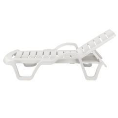 Plastikinis baseino gultas COSTA ARM baltas