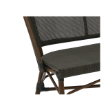 Technorataninis suolas MATTEO BENCH tamsus antracito