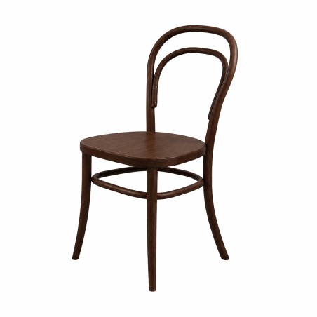 Medinė restorano kėdė ICONIC riešutinis