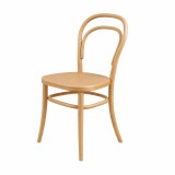 Medinė restorano kėdė ICONIC natūrali