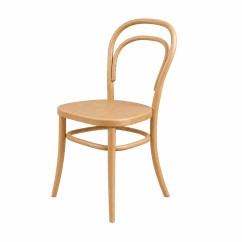 Medinė restorano kėdė ICONIC natūrali