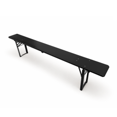 Alaus baldai WOODY SOLID 220x70 juoda