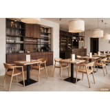 Medinė restorano kėdė ARDEN natūrali