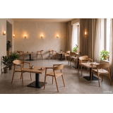 Kavinės stalas ALFA CAFE laminato stalviršis