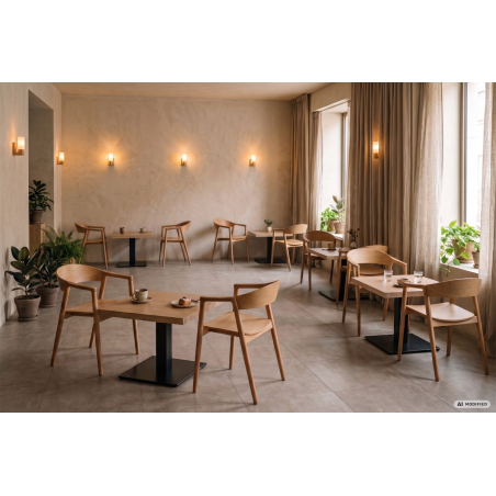 Kavinės stalas ALFA CAFE laminato stalviršis