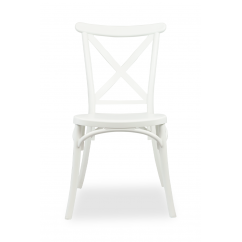 Vestuvinė kėdė CROSS-BACK FIORINI baltas
