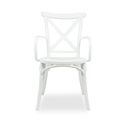 Vestuvinė kėdė CROSS-BACK FIORINI GRAND baltas
