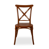 Vestuvinė kėdė CROSS-BACK FIORINI rudas