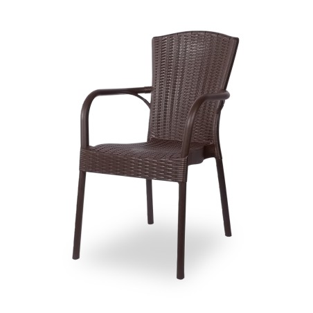 Kėdės lauko alaus barams ANDREA rudos